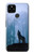 S0935 Wolf Howling in Forest Case For Google Pixel 4a 5G