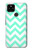 S1723 Mint Chevron Zigzag Case For Google Pixel 4a 5G