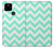 S1723 Mint Chevron Zigzag Case For Google Pixel 4a 5G