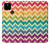S2362 Rainbow Colorful Shavron Zig Zag Pattern Case For Google Pixel 4a 5G