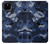 S2959 Navy Blue Camo Camouflage Case For Google Pixel 4a 5G
