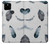 S3085 Feather Paint Pattern Case For Google Pixel 4a 5G