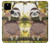 S3138 Cute Baby Sloth Paint Case For Google Pixel 4a 5G
