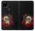 S3753 Dark Gothic Goth Skull Roses Case For Google Pixel 4a 5G