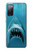 S0830 White Shark Case For Samsung Galaxy S20 FE