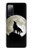 S1981 Wolf Howling at The Moon Case For Samsung Galaxy S20 FE