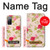 S3037 Pretty Rose Cottage Flora Case For Samsung Galaxy S20 FE