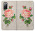 S3079 Vintage Pink Rose Case For Samsung Galaxy S20 FE