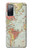 S3418 Vintage World Map Case For Samsung Galaxy S20 FE