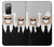 S3557 Bear in Black Suit Case For Samsung Galaxy S20 FE