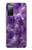 S3713 Purple Quartz Amethyst Graphic Printed Case For Samsung Galaxy S20 FE