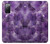 S3713 Purple Quartz Amethyst Graphic Printed Case For Samsung Galaxy S20 FE