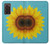 S3039 Vintage Sunflower Blue Case For Samsung Galaxy Z Fold2 5G