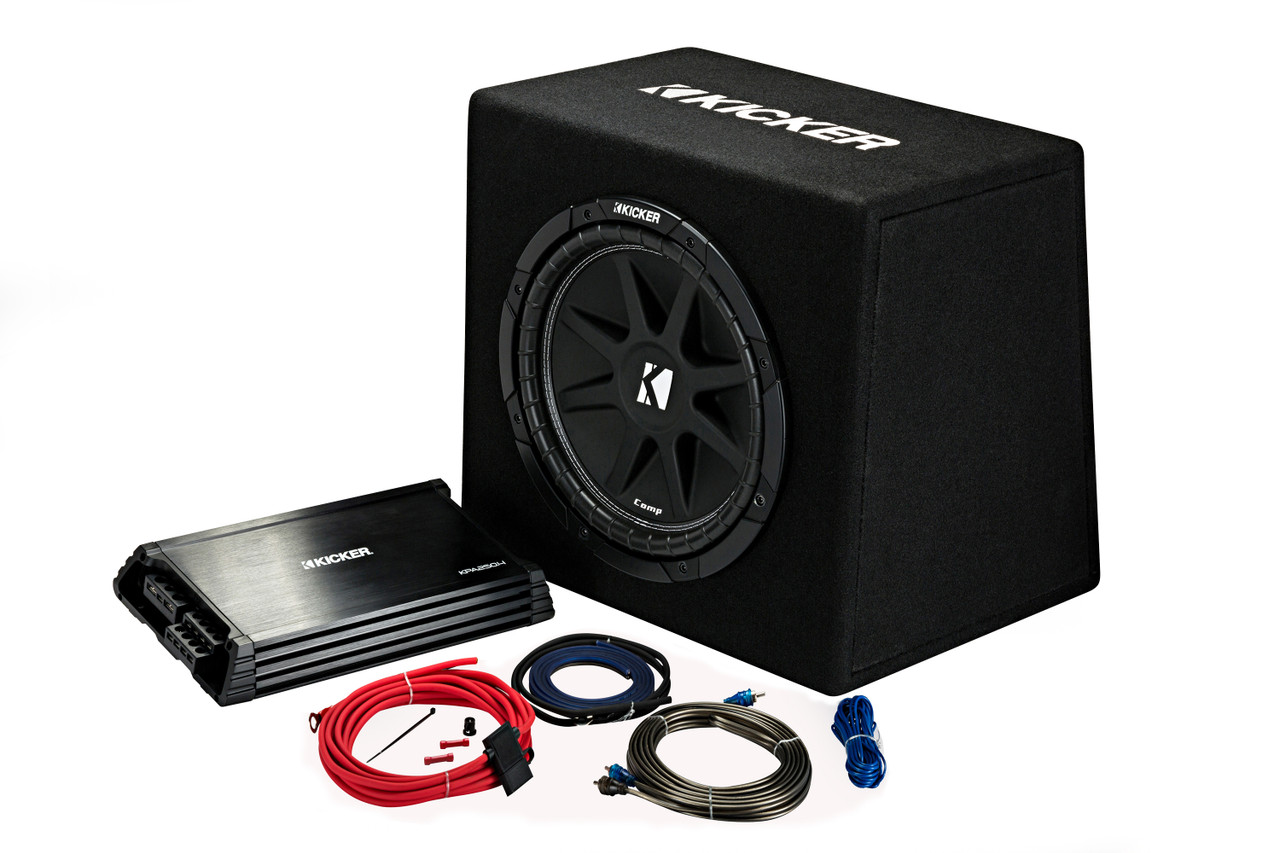 slimline kicker sub and amp