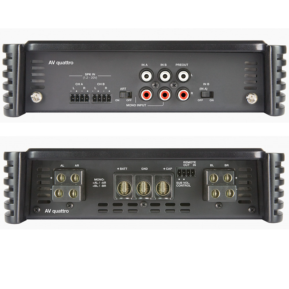Audison Voce AV quattro | 800 W | 4 x 200 W 2 ohm AB-class