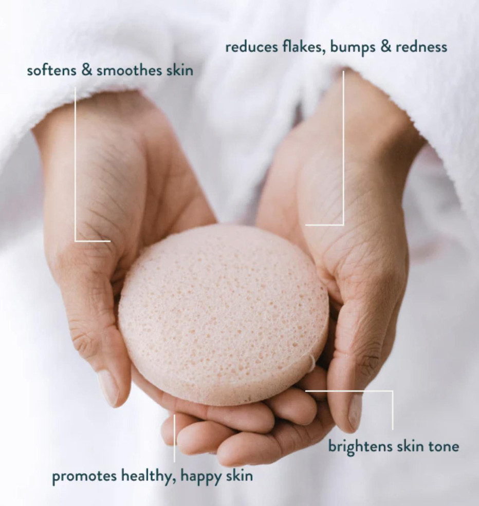 Wyld Pink Clay Konjac Facial Cleansing Sponge (Dry & Sensitive Skin) Wyld Pink Clay Konjac Facial Cleansing Sponge (Dry & Sensitive Skin)