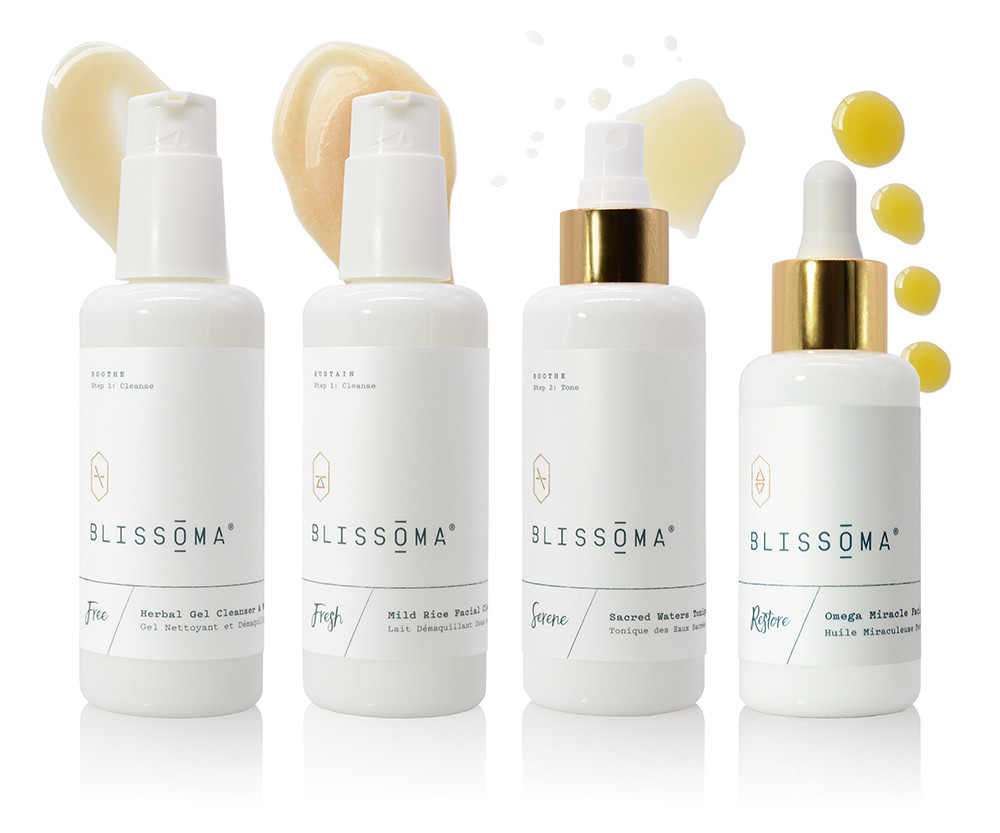 4 Step Microneedling Skincare Starter Set - Cleanse, Tone, Protect