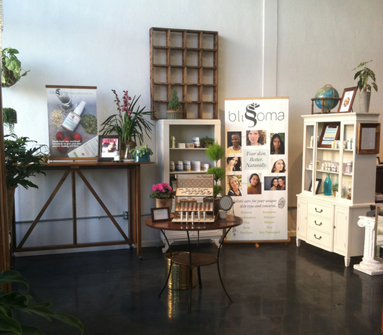 The only true Natural Beauty Boutique in St. Louis is now open with haircare, makeup, skincare and nailcare