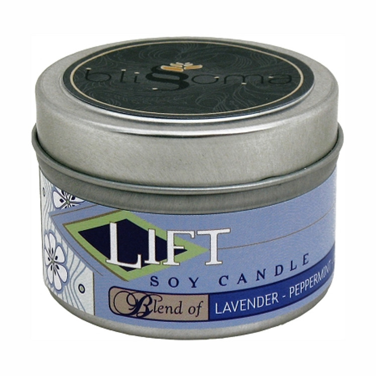 Lift Aromatherapy Soy Candle 4 oz tin
