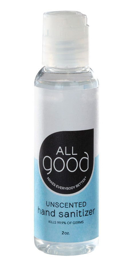 All Good Unscented Natural Hand Sanitizer
