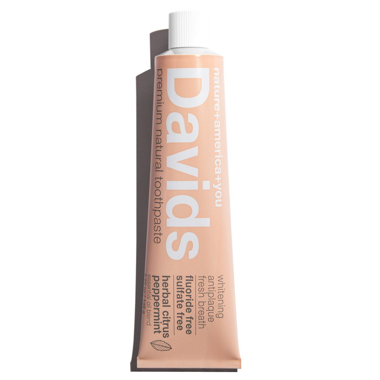 Davids Premium Natural Toothpaste in Herbal Citrus