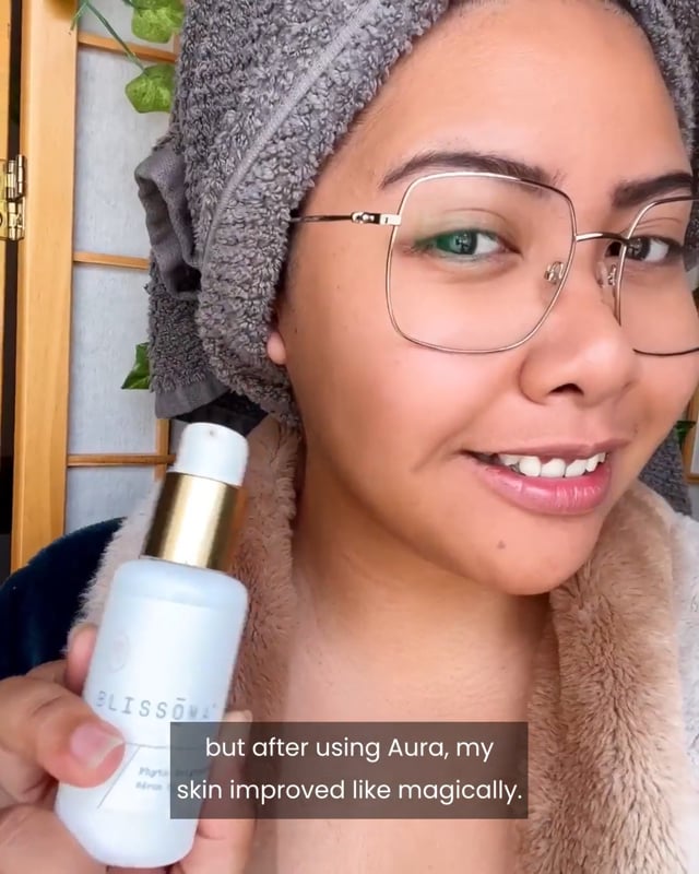 Aura Phyto Brightening Serum to even and firm skin with stabilized