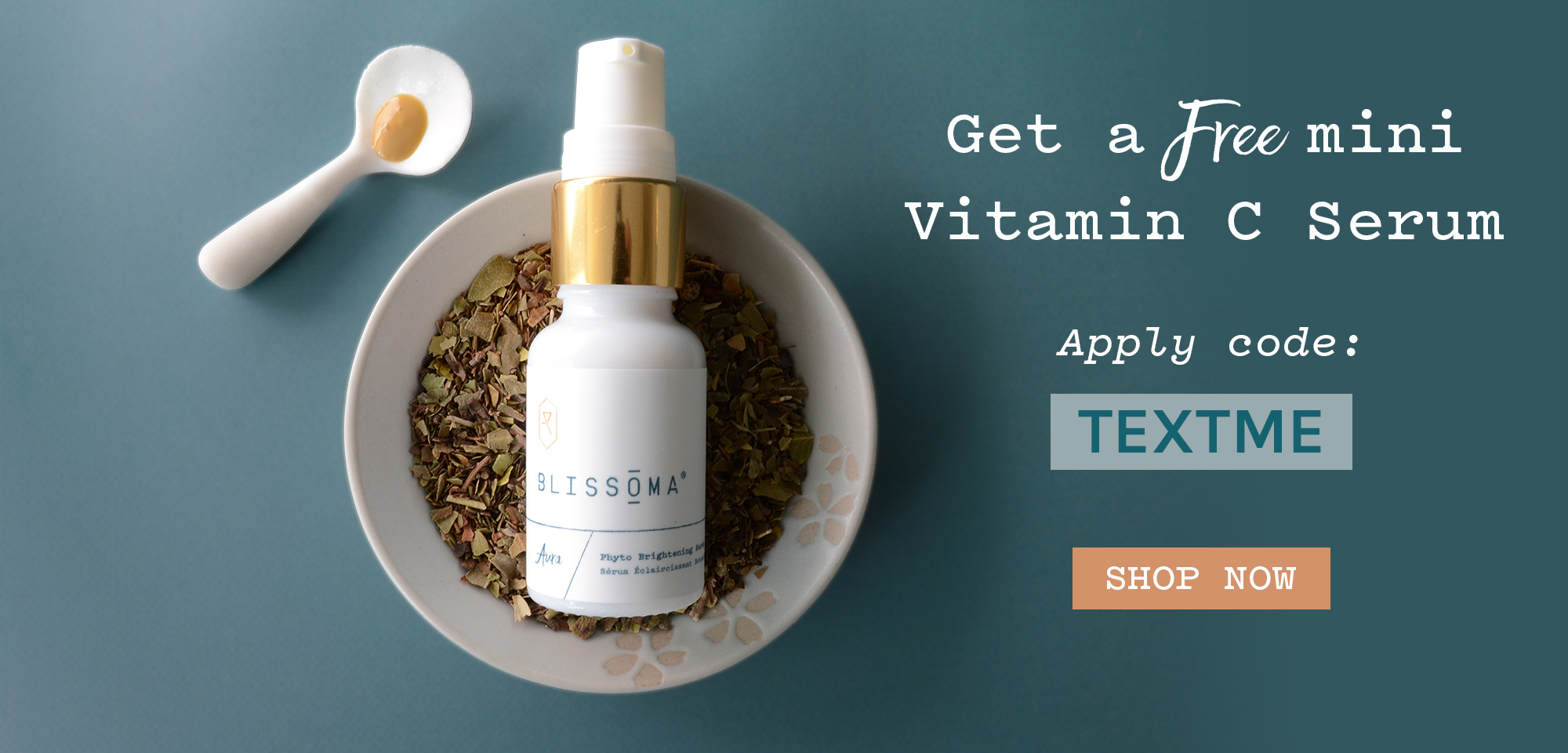 Free Mini Vitamin C Serum for Sensitive Skin - Aura Phyto Brightening Serum by Blissoma