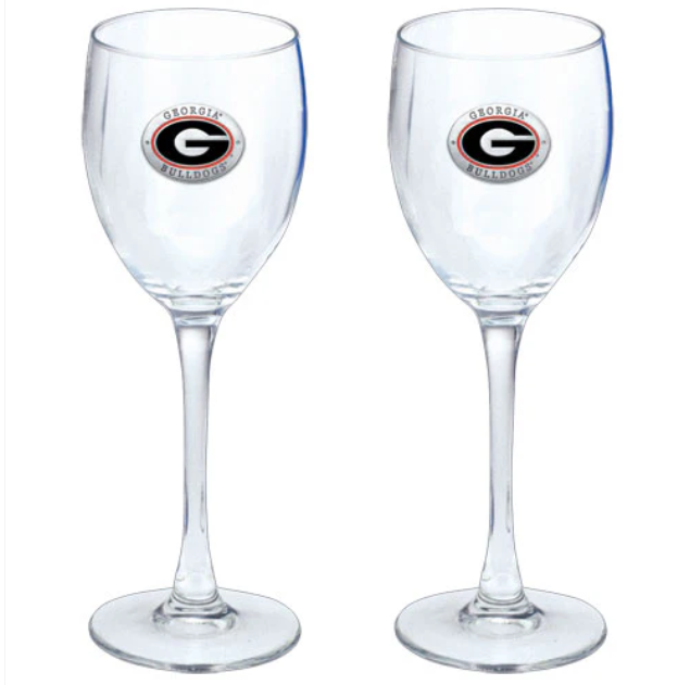Heritage Metalworks Georgia Circle G Glass Goblet