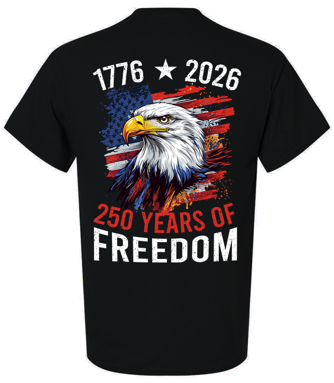 Patriot Pride Men's Graphic T-Shirt American Flag Distressed