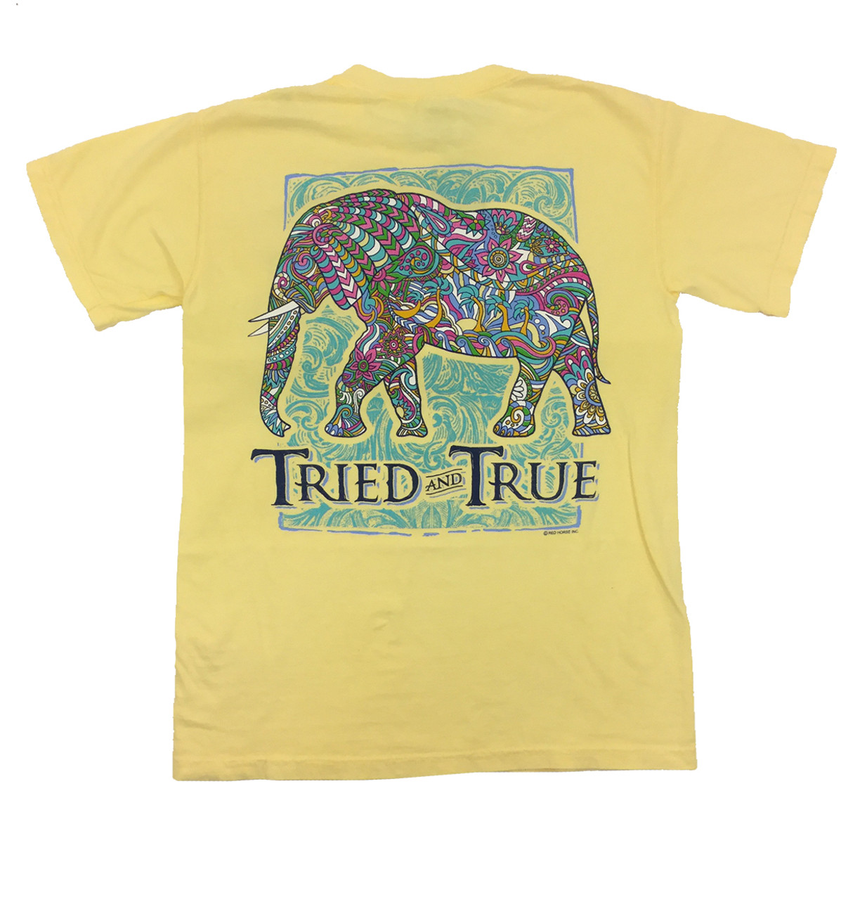 Tried And True Wild Colors On Elephant Comfort Color Butter T