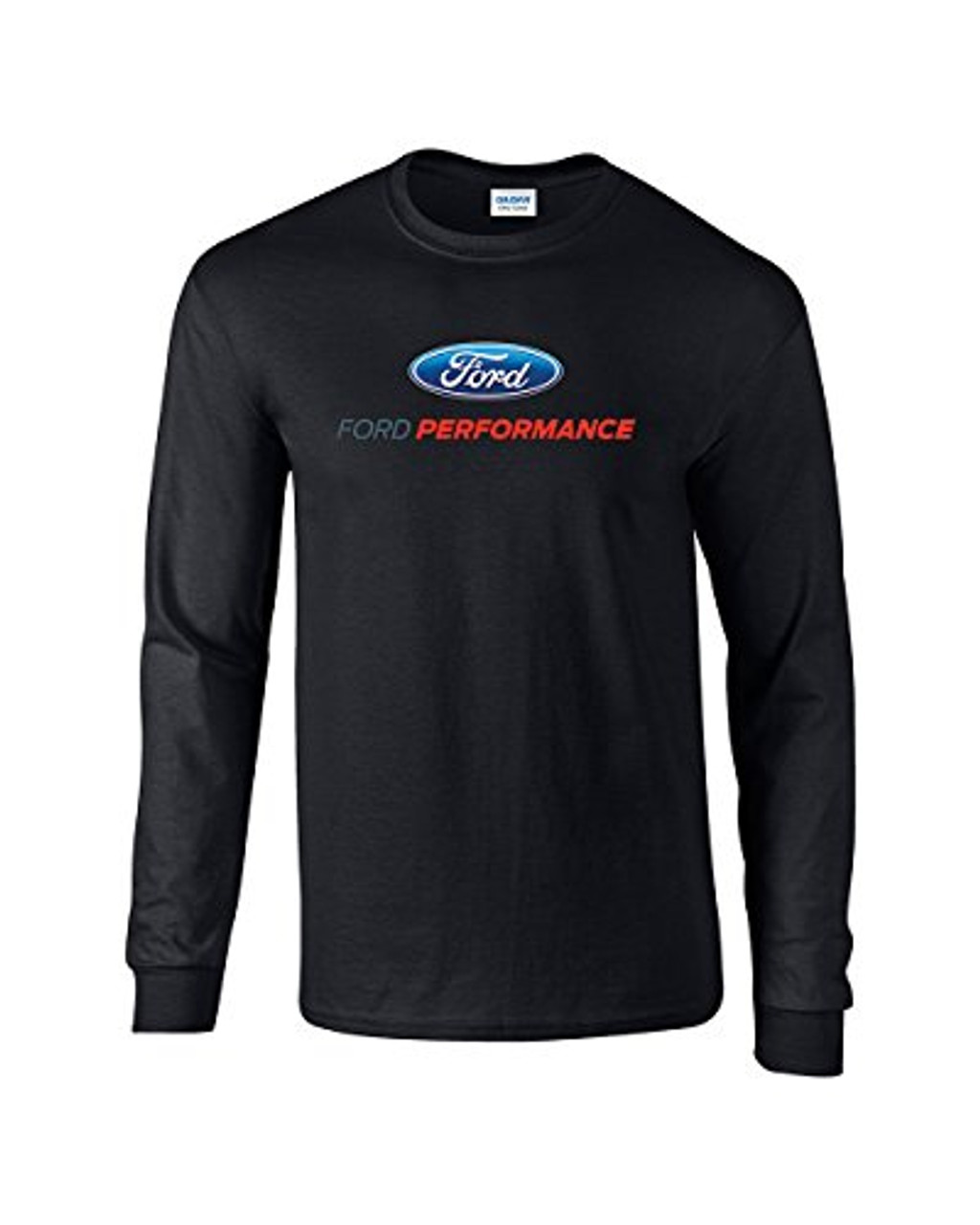 Ford Performance Long Sleeve Ford Car Tee Shirt Black Trenz