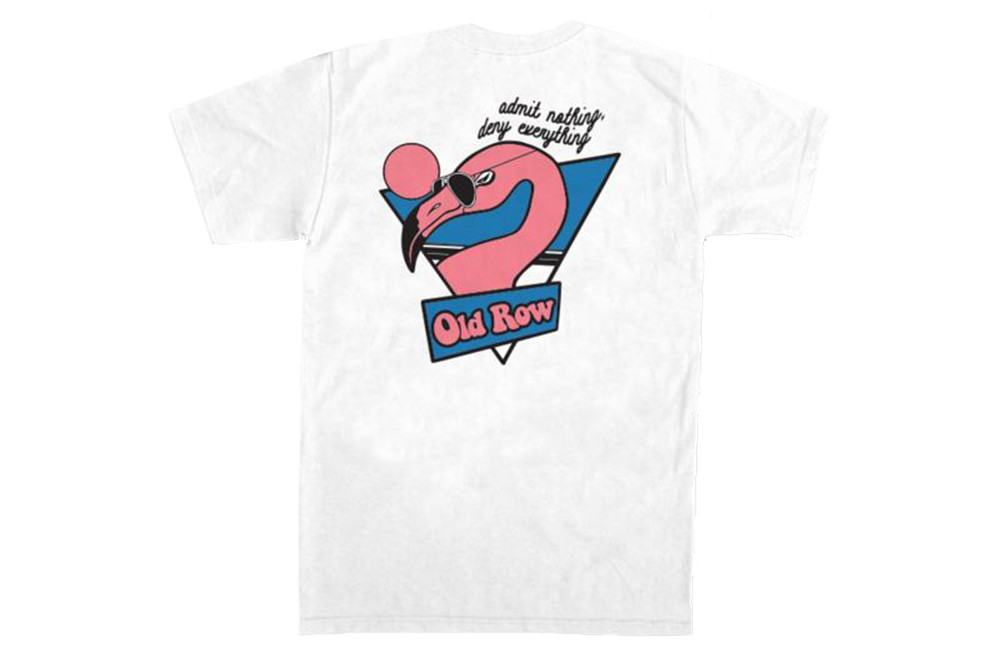 Old Row 90s Flamingo Adult Unisex Short 