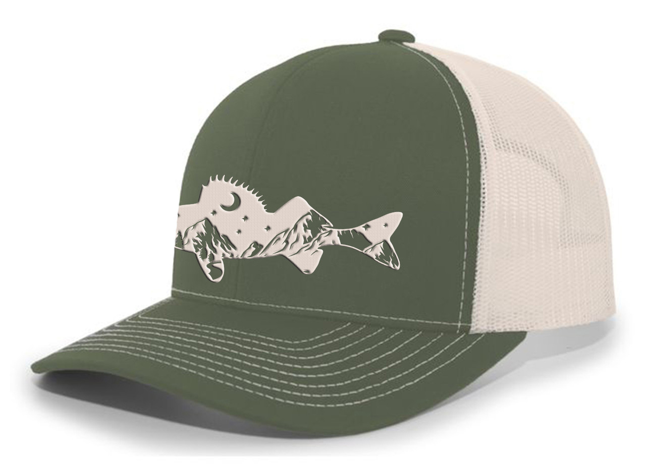 Heritage Pride Georgia Fishing Embroidered Trucker Hat – Adjustable Mesh Back Cap 13 thumbnail image