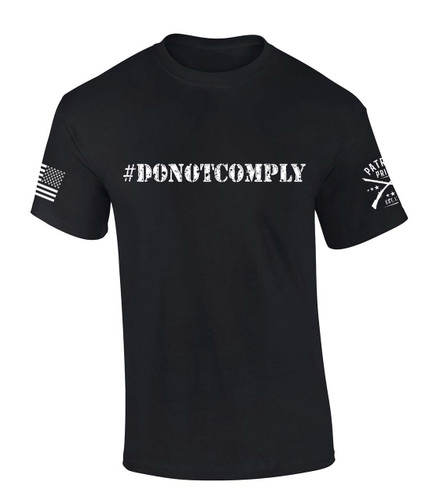 Mens Patriot Pride Tshirt #DoNotComply Do Not Comply Short Sleeve T-shirt Graphic Tee Mens Patriot Pride Tshirt #DoNotComply Do Not Comply Short Sleeve T-shirt Graphic Tee