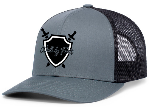 Mens Christian Hat Walk By Faith Shield Christ Faith Mesh Back Trucker Hat Baseball Cap Mens Christian Hat Walk By Faith Shield Christ Faith Mesh Back Trucker Hat Baseball Cap