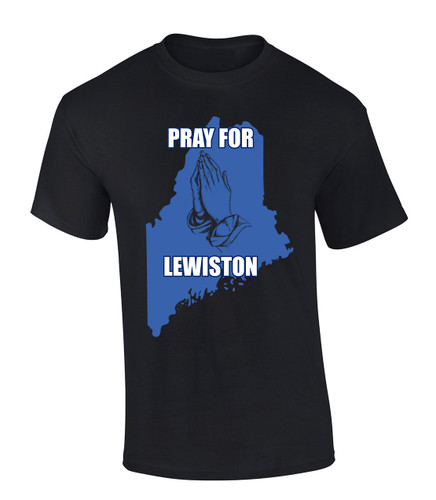 Lewiston Strong Pray For Lewiston Heart Lewiston Maine Short Sleeve T-shirt Lewiston Strong Pray For Lewiston Heart Lewiston Maine Short Sleeve T-shirt