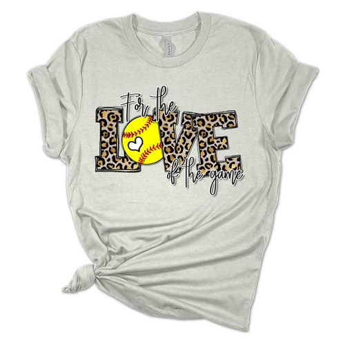 Womens Softball Tshirt For The Love of the Game Softball Mom Short Sleeve T-shirt Womens Softball Tshirt For The Love of the Game Softball Mom Short Sleeve T-shirt