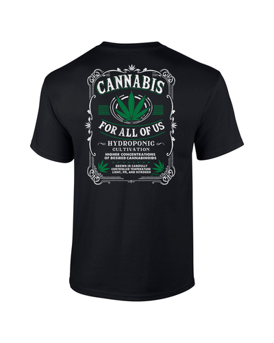 Cannabis For All Of Us Sharing Is Caring 420 Cannabis Friendly Short Sleeve Unisex Graphic T-Shirt