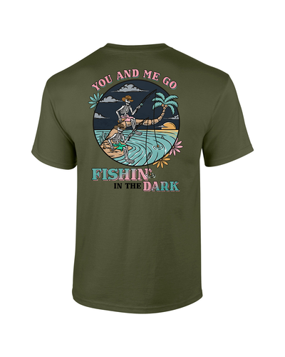 Fishing In the Dark Club Funny Fisherman Fishing Event Outside Short Sleeve Adult Unisex Graphic T-Shirt Fishing In the Dark Club Funny Fisherman Fishing Event Outside Short Sleeve Adult Unisex Graphic T-Shirt
