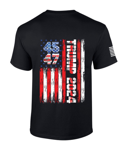 Trenz Shirt Company Mens American Oil Soil Flag Short Sleeve T