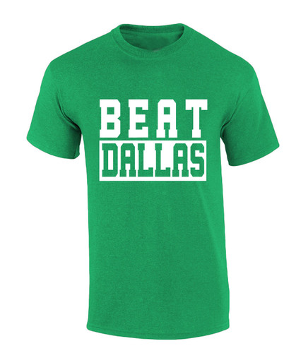 Trenz Shirt Company Beat Dallas Tshirt Boston Inspired Short Sleeve T-shirt
