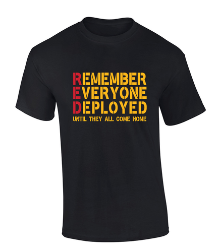 Trenz Shirt Company Remember Everyone Deployed Until They Come Home Short Sleeve Mens Graphic T-Shirt Trenz Shirt Company Remember Everyone Deployed Until They Come Home Short Sleeve Mens Graphic T-Shirt