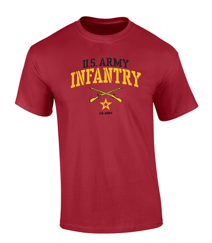 Trenz Shirt Company U.S. Army Infantry Crossed Guns Short Sleeve Mens Graphic T-Shirt Trenz Shirt Company U.S. Army Infantry Crossed Guns Short Sleeve Mens Graphic T-Shirt