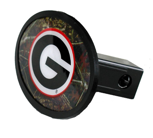 Georgia Bulldogs Camo G Trailer Hitch Cover for 2" Receiver