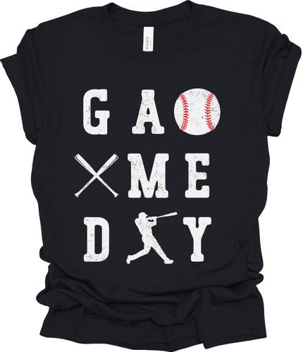 Trenz Shirt Company Baseball Game Day Womens Short Sleeve T-shirt Trenz Shirt Company Baseball Game Day Womens Short Sleeve T-shirt
