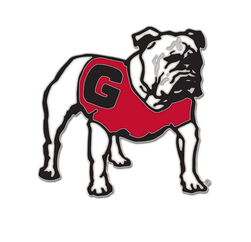 WinCraft Collegiate Georgia Bulldogs Standing Dog / Vintage Collegiate Collector Enamel Pin WinCraft Collegiate Georgia Bulldogs Standing Dog / Vintage Collegiate Collector Enamel Pin