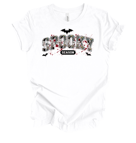 Trenz Shirt Company Halloween Spooky Season Mask Short Sleeve T-shirt Trenz Shirt Company Halloween Spooky Season Mask Short Sleeve T-shirt