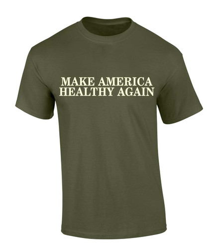 Trenz Shirt Company MAHA Make America Healthy Again Nutrition Wellness Farm To Table Short Sleeve T-shirt Trenz Shirt Company MAHA Make America Healthy Again Nutrition Wellness Farm To Table Short Sleeve T-shirt