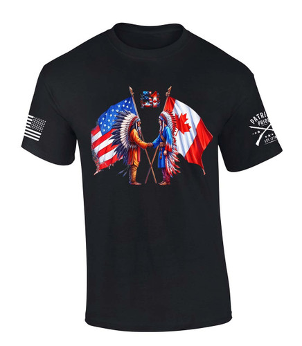 Trenz Shirt Company Mens American Oil Soil Flag Short Sleeve T