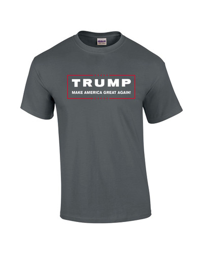 Donald Trump for President Make America Great Again T Shirt, X-large,Dark Grey